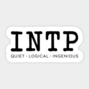 INTP Sticker